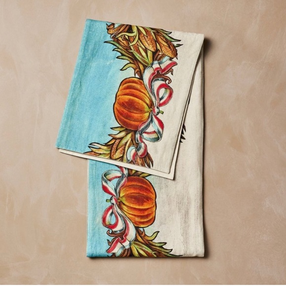 John Derian Kitchen John Derian Target Table Runner Pumpkin Ribbon